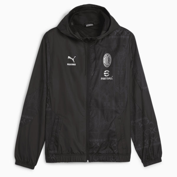 AC Milan x Pleasures Veste d'avant-match tissée 2023/24 pour Homme