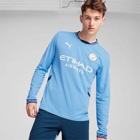 Manchester City FC 2024/25 Maillot Domicile à manches longues pour Homme