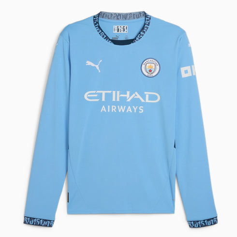 Manchester City FC 2024/25 Maillot Domicile à manches longues pour Homme
