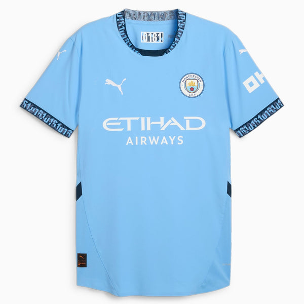 Manchester City FC 2024/25 Maillot Domicile Authentique pour Homme