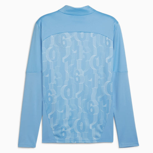 Manchester City FC 2024/25 Haut d'avant-match à fermeture éclair 1/4 pour Homme