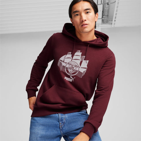 Manchester City FC Chandail à capuche FtblCulture pour Homme