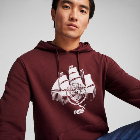 Manchester City FC Chandail à capuche FtblCulture pour Homme