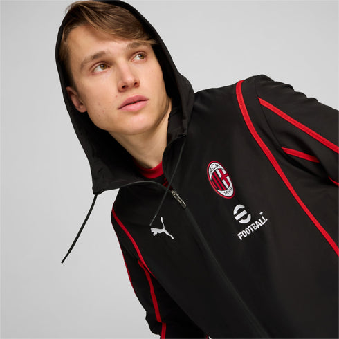 AC Milan 2024/25 Veste d'avant-match tissée pour Homme