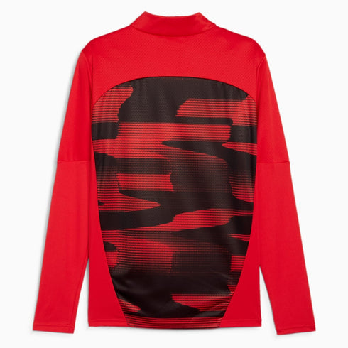 AC Milan 2024/25 Haut d'avant-match à fermeture éclair 1/4 pour Homme