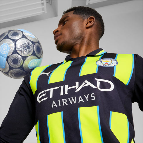 Manchester City FC 2024/25 Maillot Extérieur à manches longues pour Homme