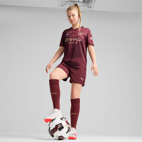 Manchester City FC 2024/25 réplique du Troisième Maillot Junior