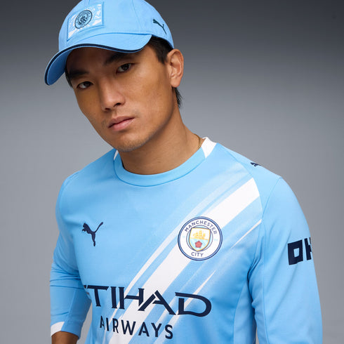 Manchester City FC 2025/26 Maillot Domicile à manches longues pour Homme