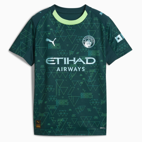 Manchester City FC 2025/26 Youth Fourth Jersey