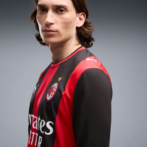 AC Milan 26/27 Men's Long Sleeve Home Jersey