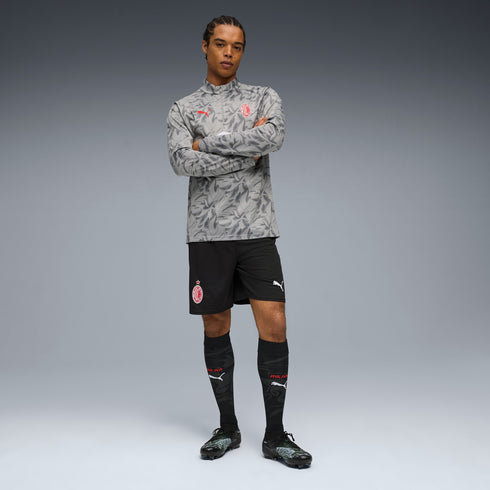 AC Milan 2025/26 Haut d'avant-match à fermeture éclair 1/4 pour Homme