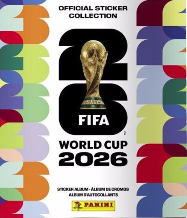 Paquet d'autocollants officiel Coupe du Monde de la FIFA 2026™ (7 autocollants)