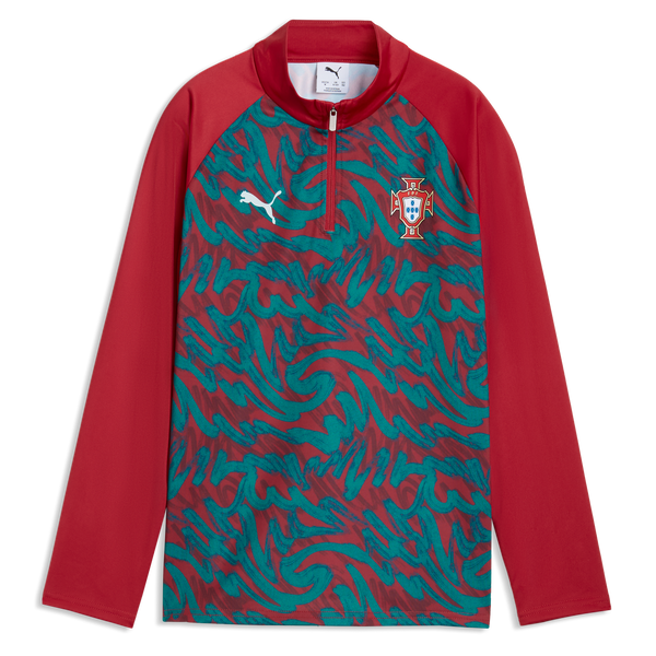 Portugal 26 Youth Warmup 1/4 Zip Top - Planète Foot