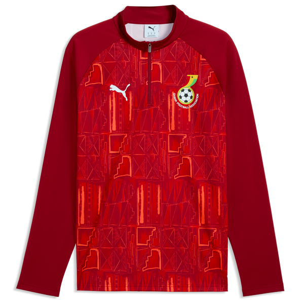 Ghana 26 Men's Warmup 1/4 Zip Top - Planète Foot