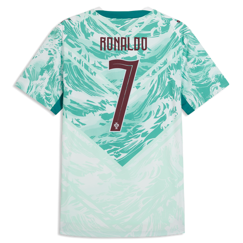 Portugal 26 RONALDO #7 Men's Away Authentic Jersey - Planète Foot