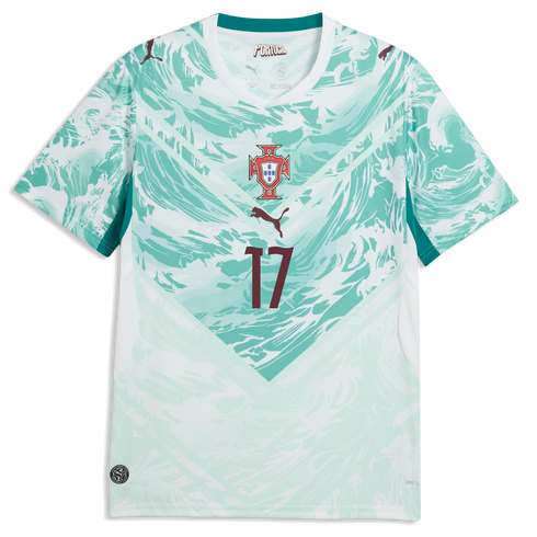 Portugal 26 RAFA LEÃO #17 Men's Away Jersey - Planète Foot