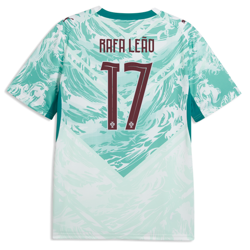 Portugal 26 RAFA LEÃO #17 Men's Away Jersey - Planète Foot