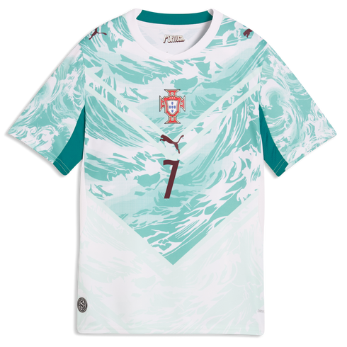 Portugal 26 RONALDO #7 Youth Away Jersey - Planète Foot