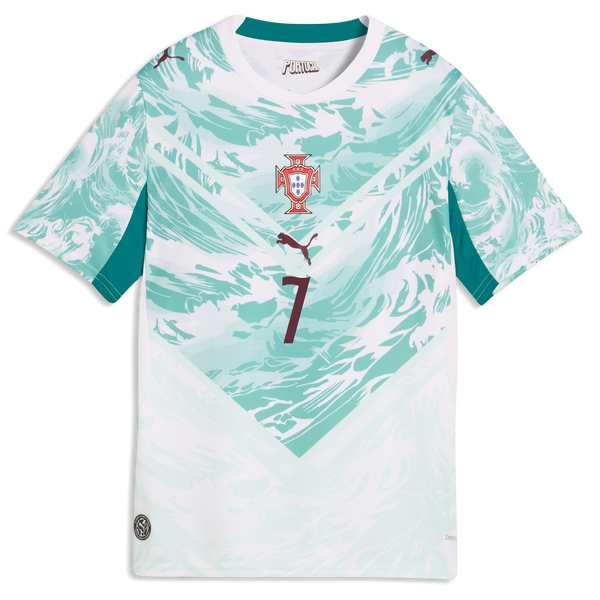 Portugal 26 RONALDO #7 Youth Away Jersey - Planète Foot