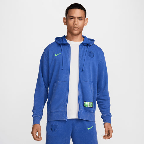 FC Barcelona Club Third Men's French Terry Full-Zip Hoodie