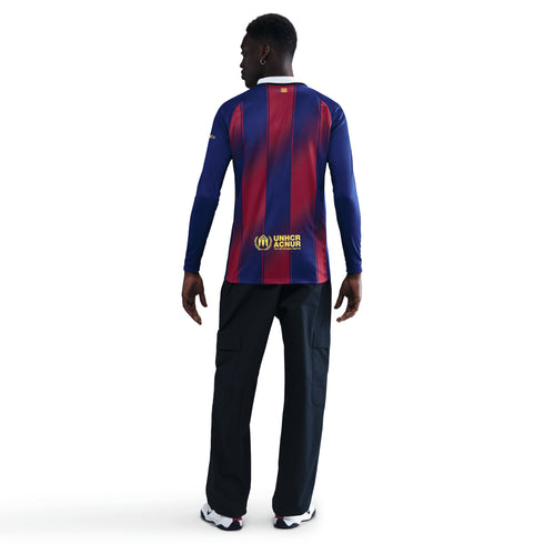 FC Barcelone 2025/26 Maillot Domicile à manches longues pour Homme