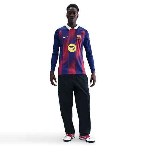 FC Barcelone 2025/26 Maillot Domicile à manches longues pour Homme