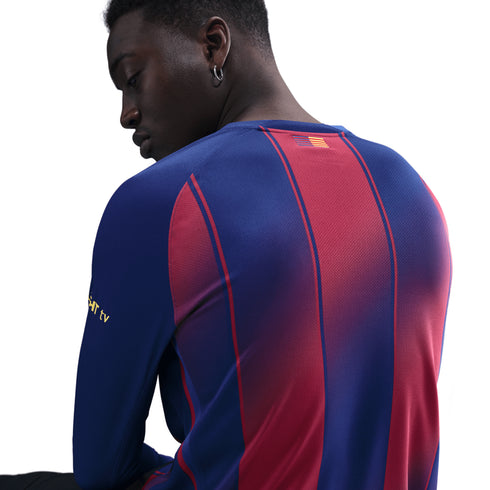 FC Barcelone 2025/26 Maillot Domicile à manches longues pour Homme