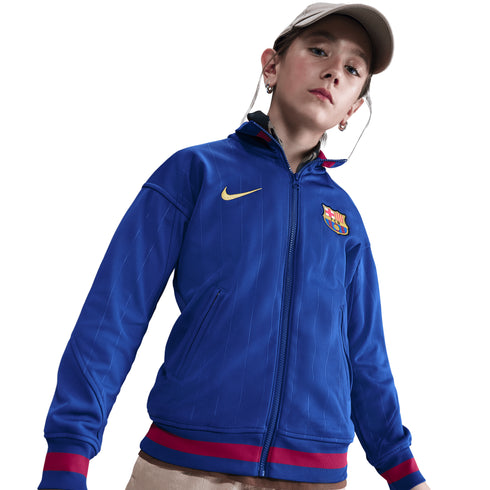 FC Barcelona Academy Pro Home Youth Anthem Jacket
