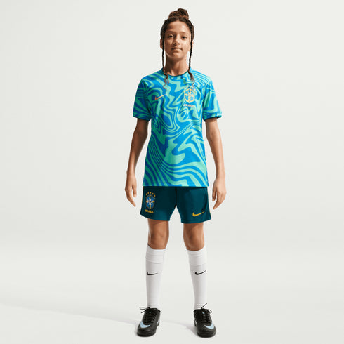 Brazil 26 Youth Pre-Match Top - Planète Foot