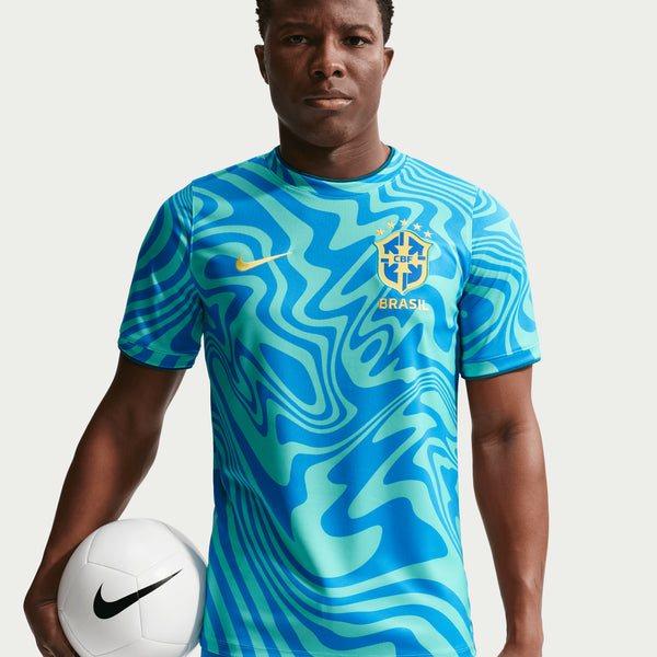 Brazil 26 Academy Pro Men's Pre-Match Top - Planète Foot