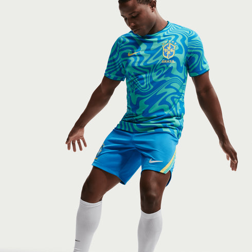 Brazil 26 Academy Pro Men's Pre-Match Top - Planète Foot