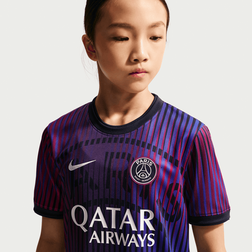 Paris Saint-Germain 26/27 Haut d'avant-match Extérieur Junior