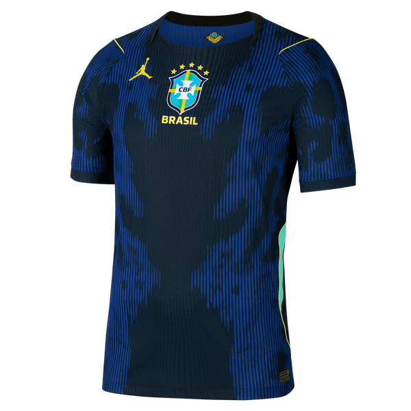 Brazil 26 Men's Away Authentic Match Jersey