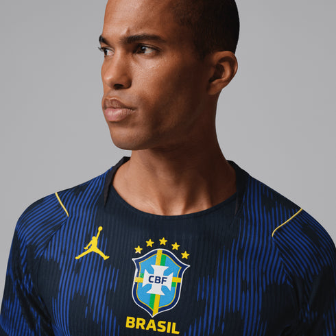 Brazil 26 Men's Away Authentic Match Jersey - Planète Foot
