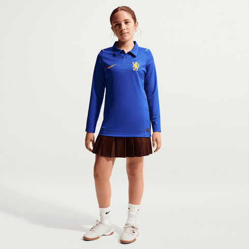 Chelsea FC 26/27 Youth Long Sleeve Home Jersey