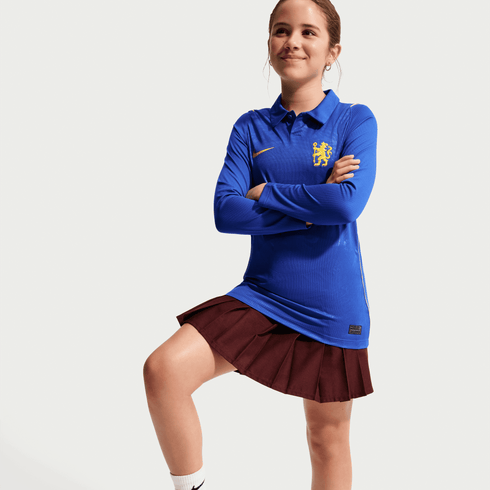 Chelsea FC 26/27 Youth Long Sleeve Home Jersey