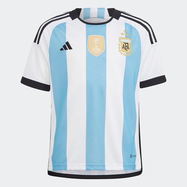 Argentina 22 Three Stars Youth Home Jersey