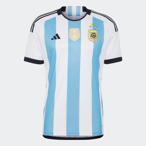 Argentina 22 Three Stars Men's Home Jersey