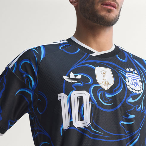 Argentina 26 MESSI #10 Men's Away Authentic Jersey - Planète Foot
