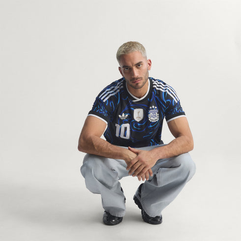 Argentina 26 MESSI #10 Men's Away Authentic Jersey - Planète Foot