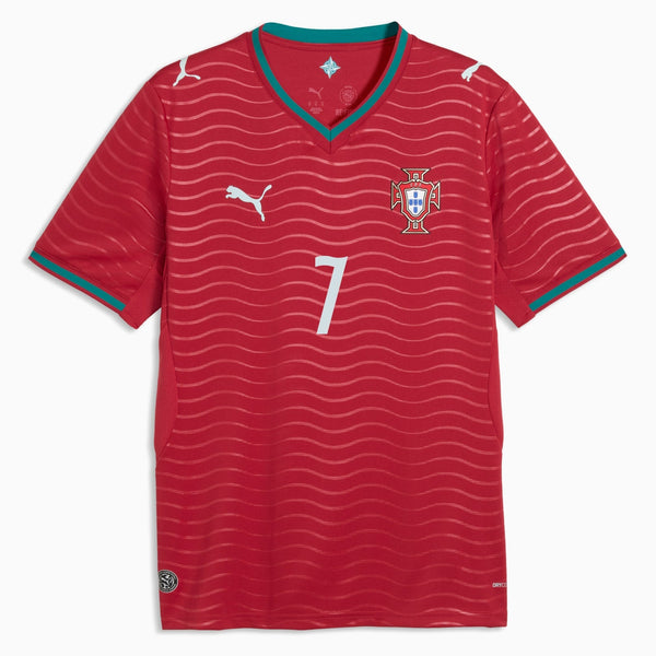 Portugal 26 RONALDO #7 Men's Home Jersey - Planète Foot
