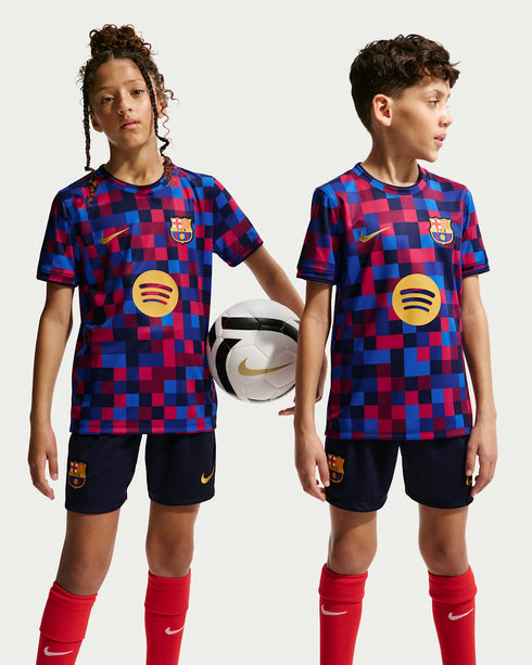 FC Barcelone 26/27 Haut d'avant-match Junior