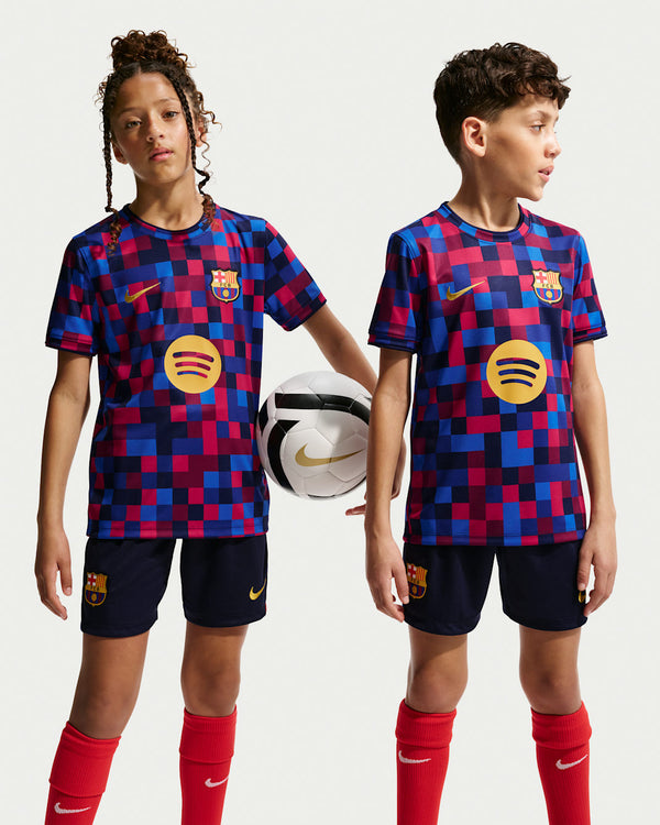 FC Barcelone 26/27 Haut d'avant-match Junior