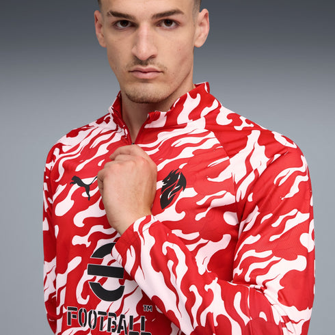 AC Milan 2025/26 Men's Pre-match 1/4 Zip Top