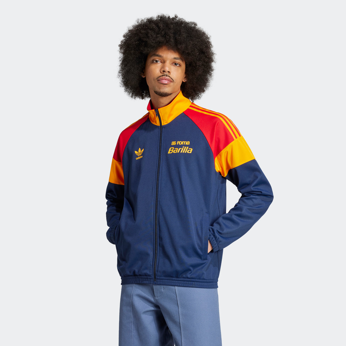 adidas AS Roma Barilla ジャージ - メルカリ