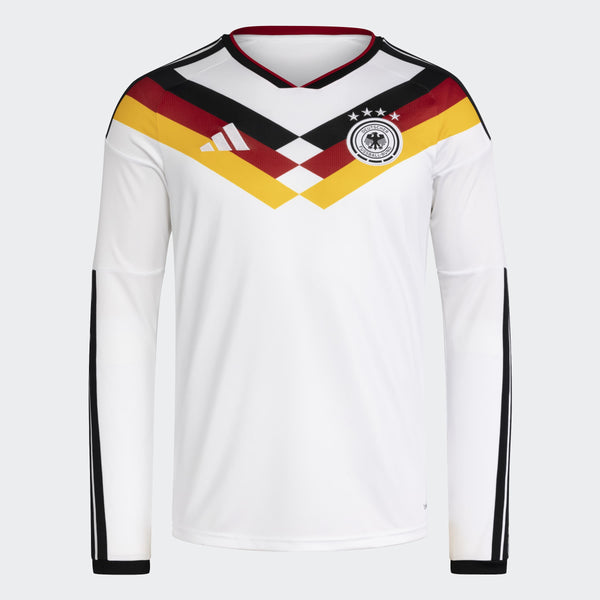 Germany 26 Men's Home Long Sleeve Jersey