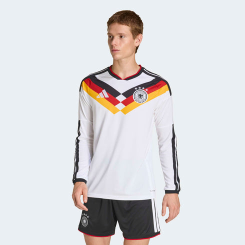 Germany 26 Men's Home Long Sleeve Jersey