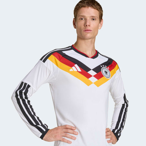 Germany 26 Men's Home Long Sleeve Jersey