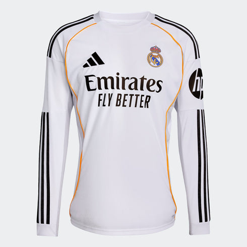 Real Madrid 2025/26 Maillot Domicile à manches longues pour Homme