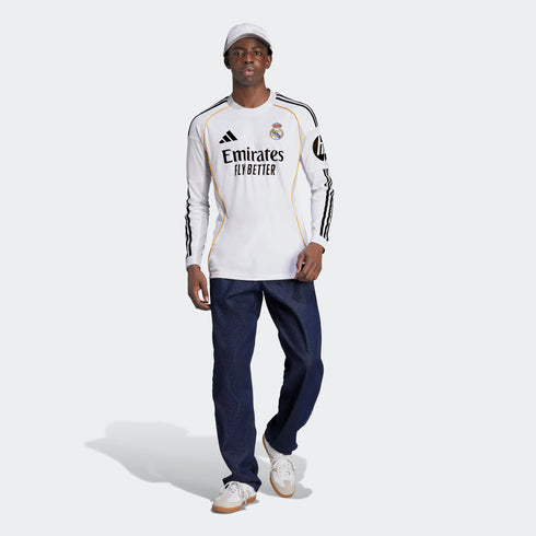 Real Madrid 2025/26 Maillot Domicile à manches longues pour Homme